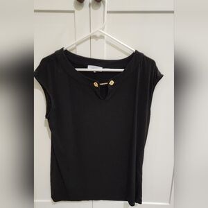 Womens black dress blouse